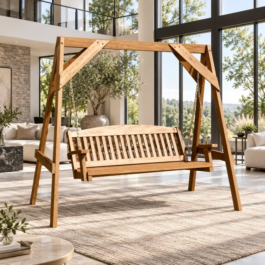 A-Frame Porch Swing — photo 3