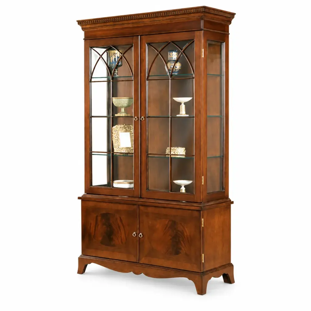 Arched-Glass Display Cabinet — photo 2