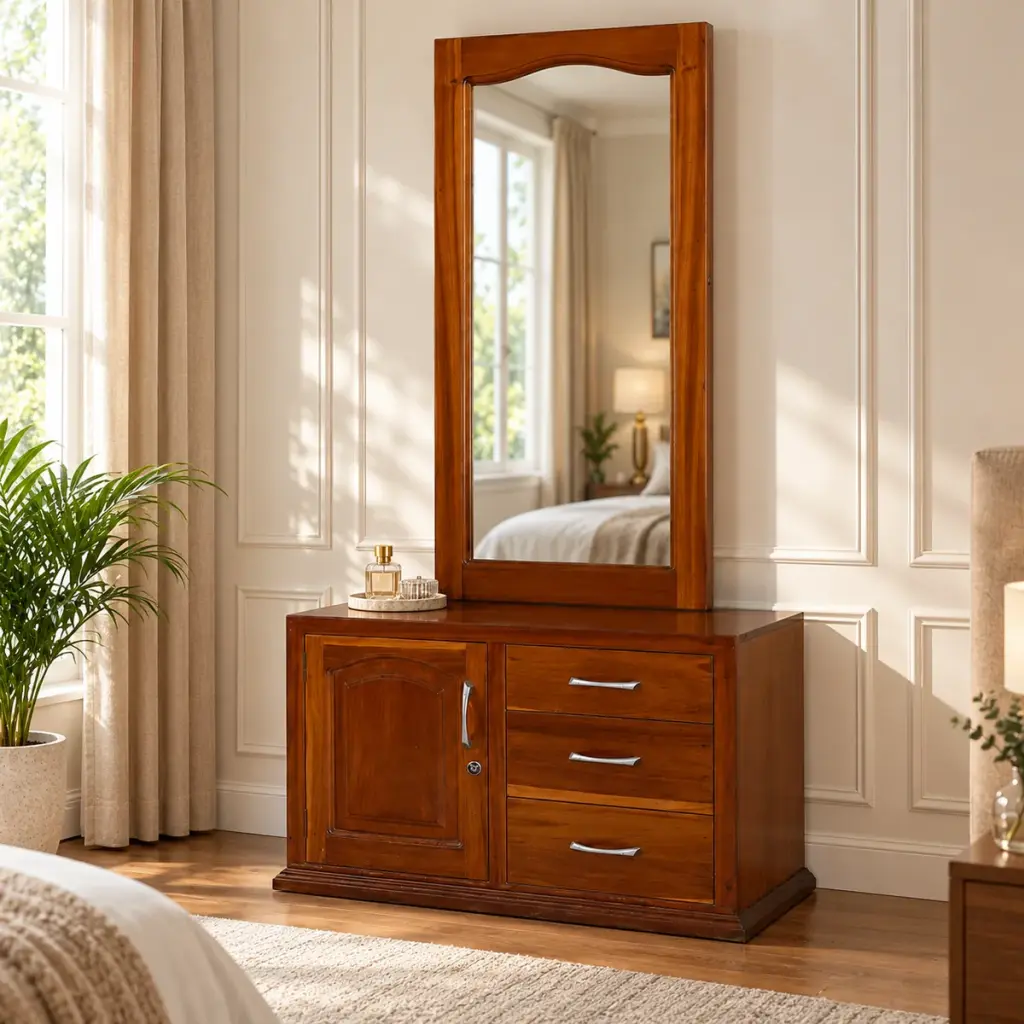 Arched Mirror Dresser — photo 3