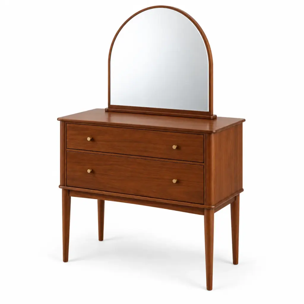 Arched Mirror Vanity Chest — photo 2