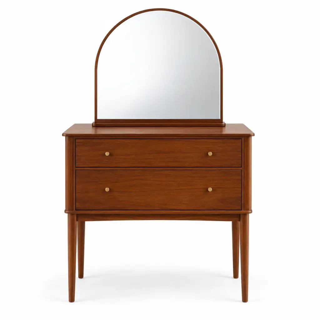 Arched Mirror Vanity Chest — photo 1