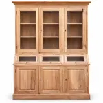 Bleached Teak Hutch Almirah – solid teak, Teakwood Factory