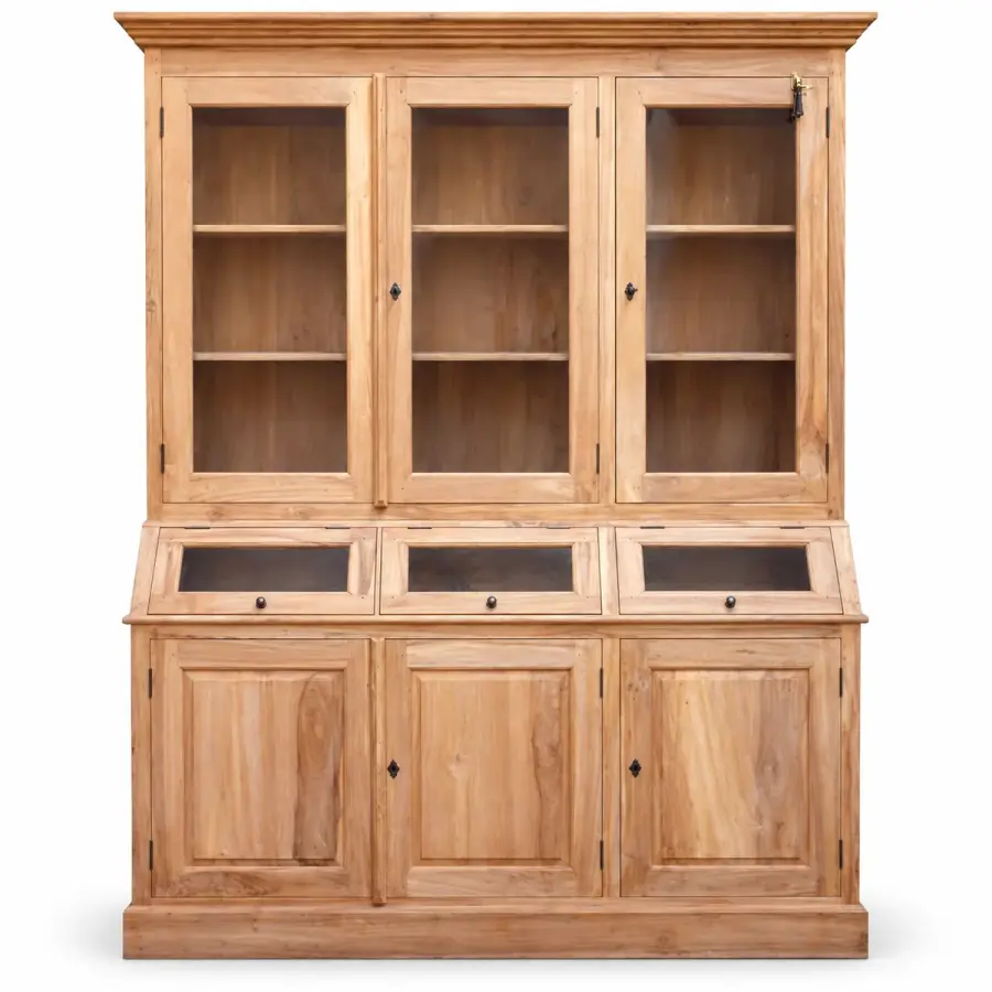 Bleached Teak Hutch Almirah