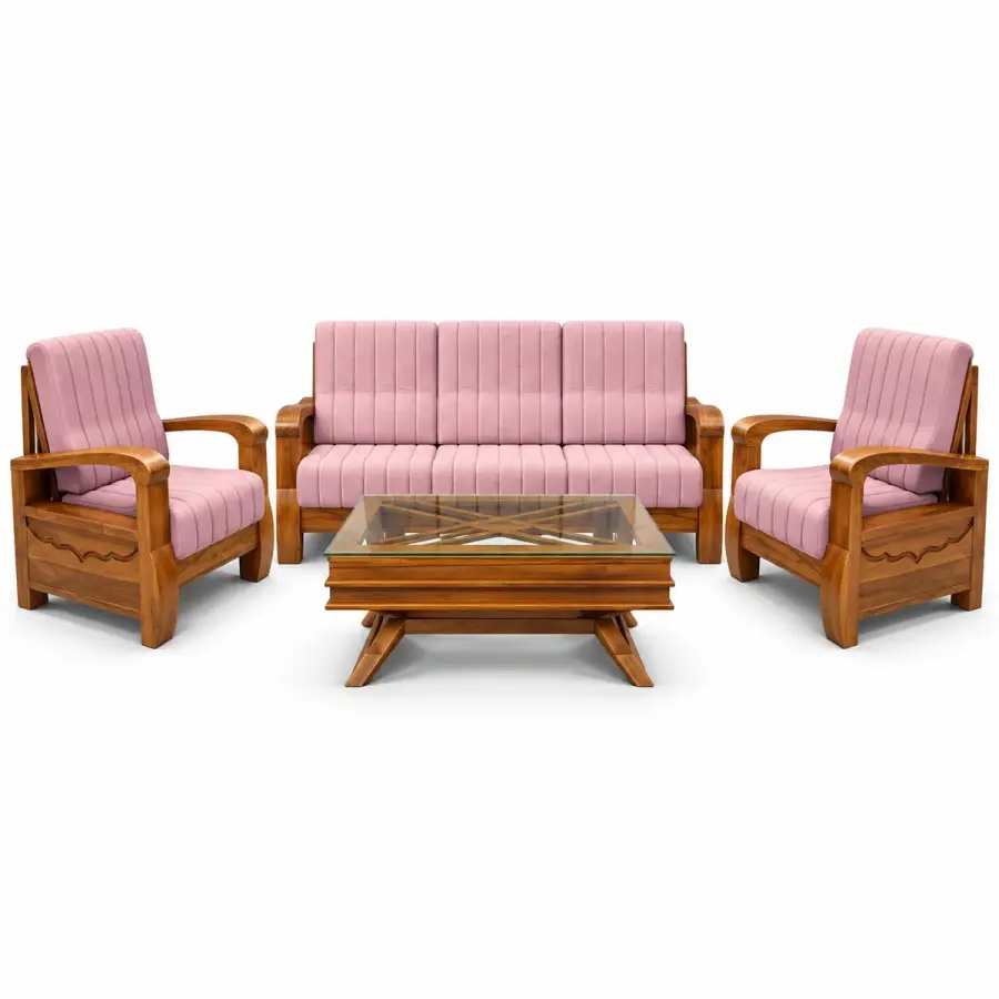 Blush Pink Sofa Set