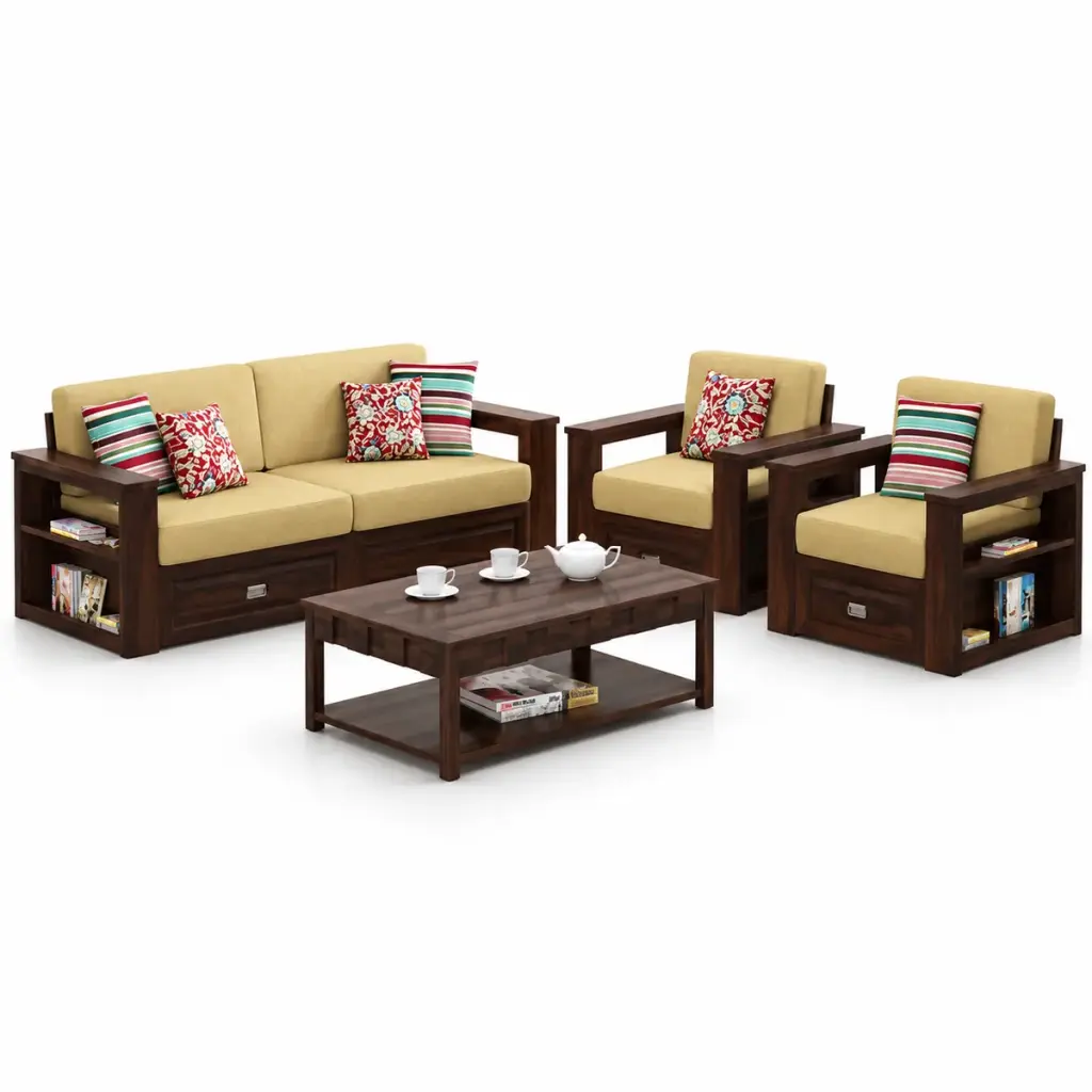 Bookshelf-Arm Sofa Set — photo 2