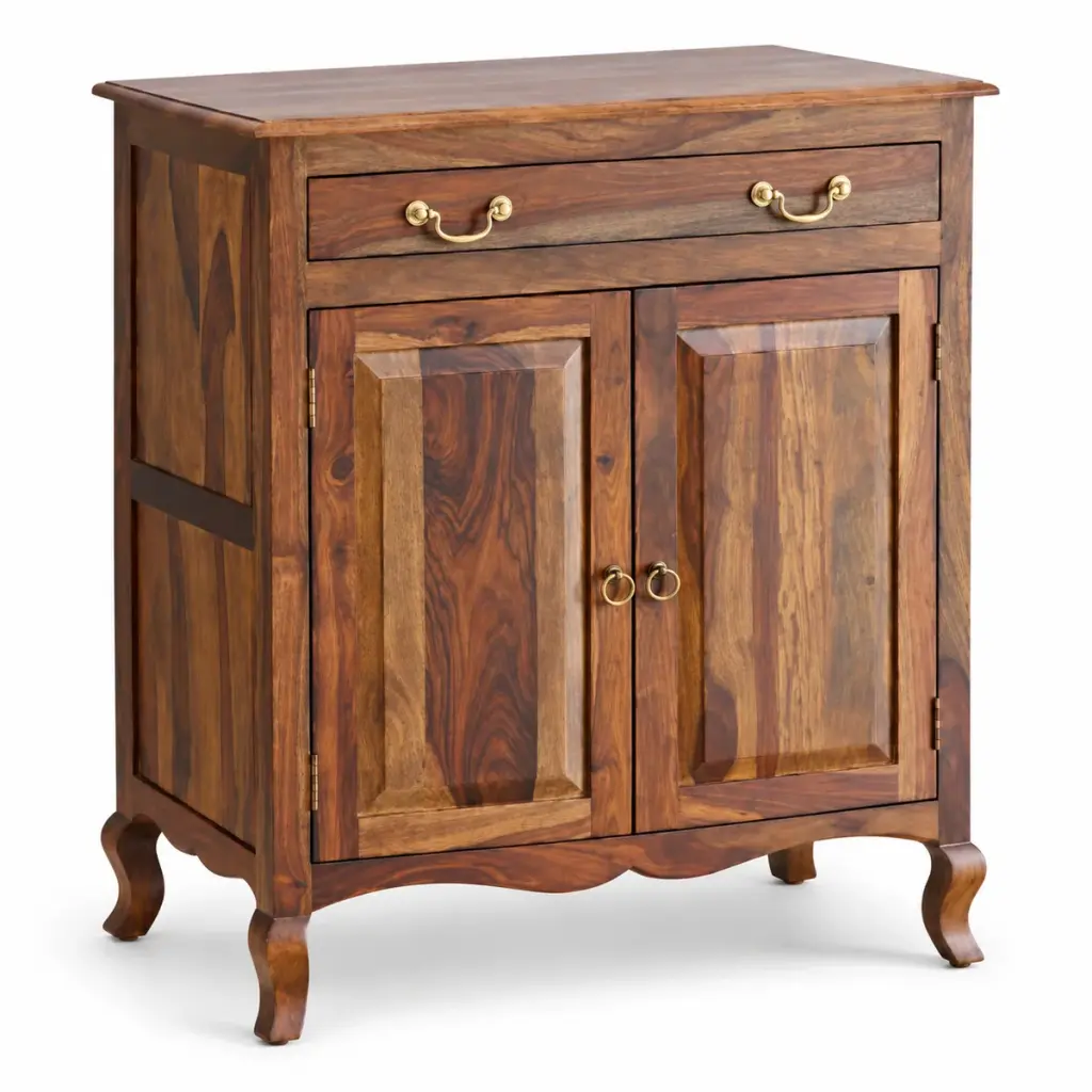 Cabriole-Leg Shoe Cabinet — photo 2