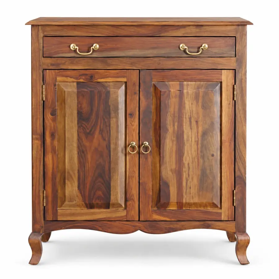 Cabriole-Leg Shoe Cabinet