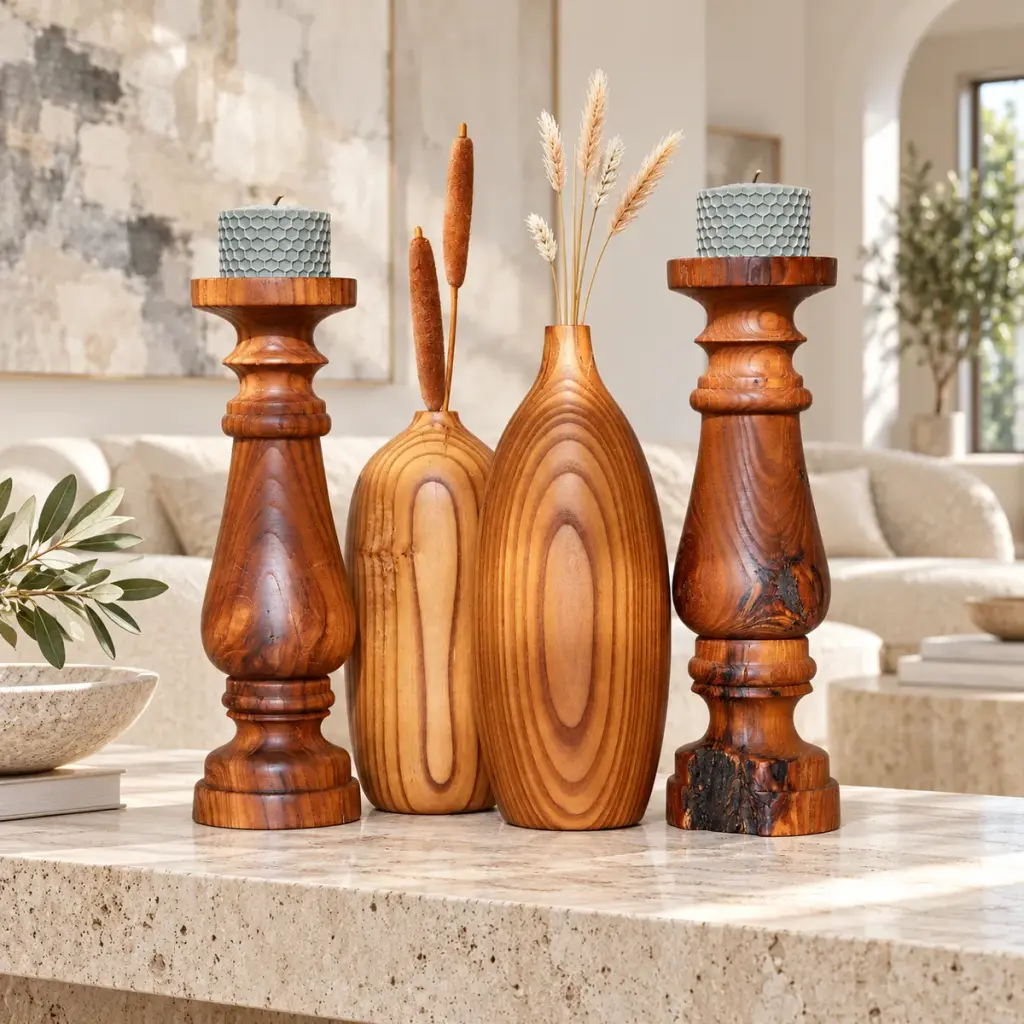 Candle Stand & Vase Set — photo 3