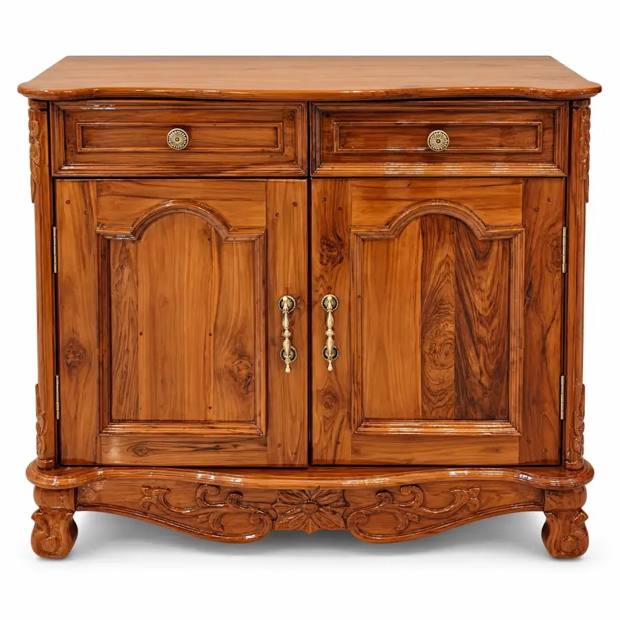 Carved Cabinet Console