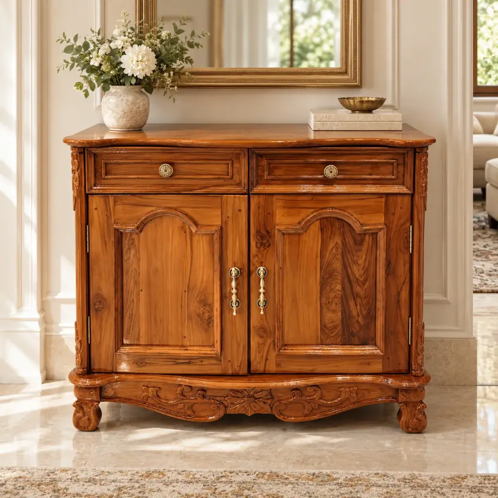 Carved Cabinet Console — photo 3
