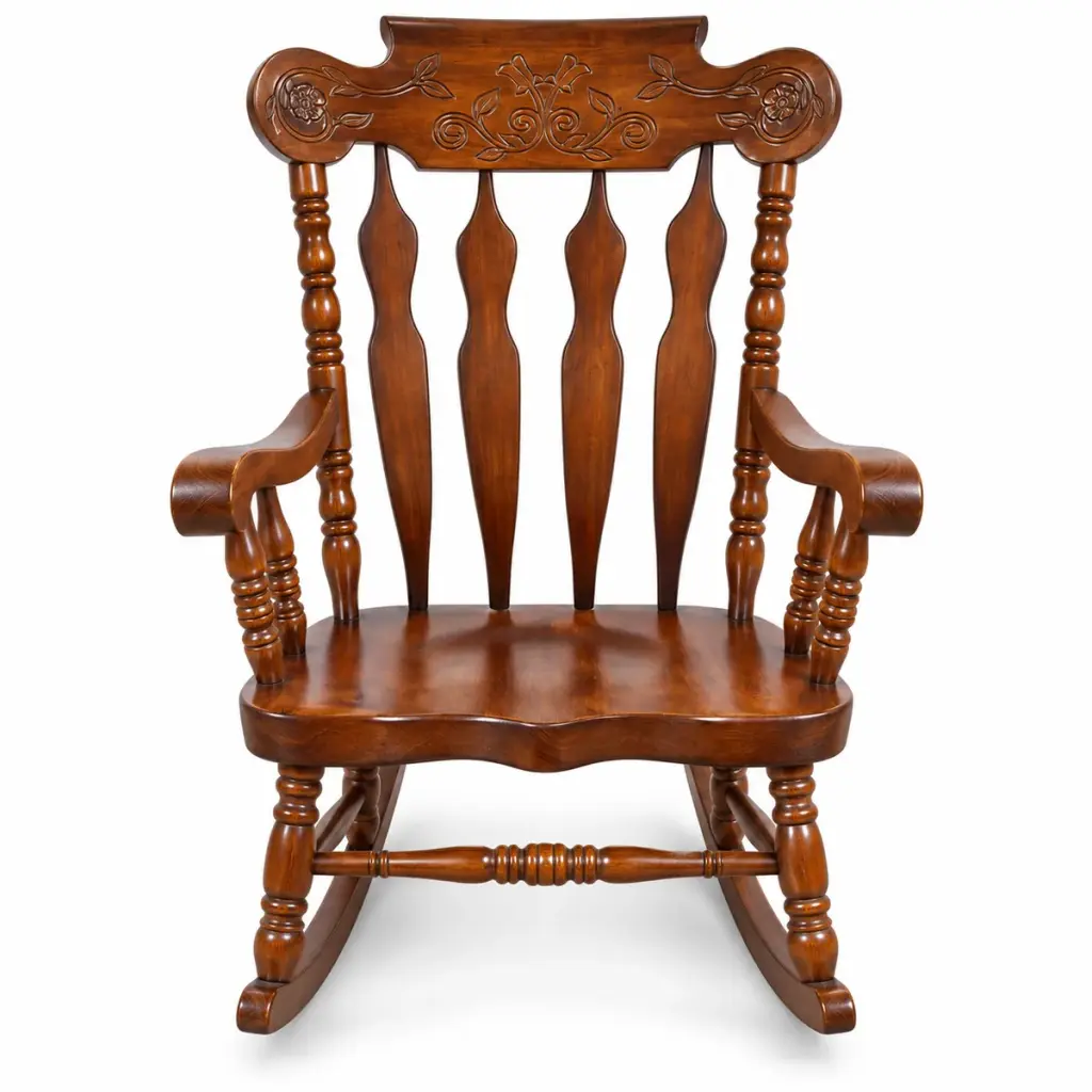 Carved Windsor Rocker — photo 1