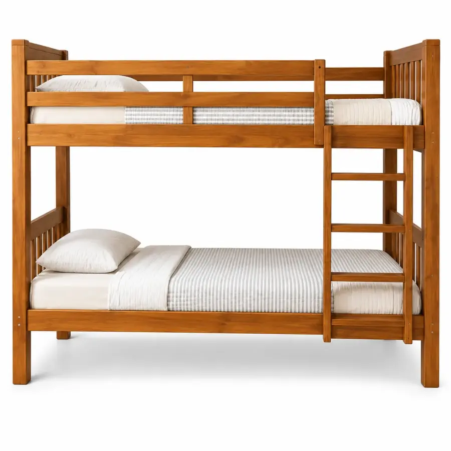 Classic Slatted Bunk Bed