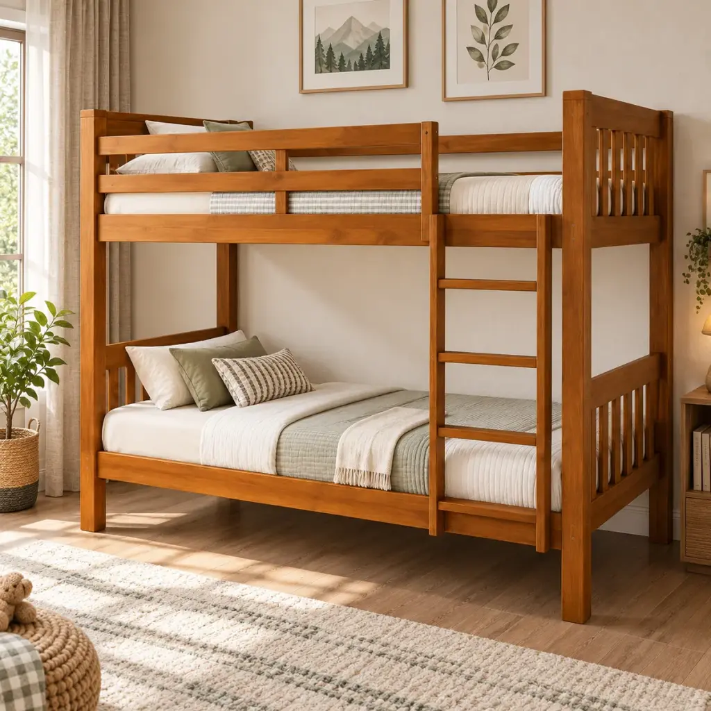 Classic Slatted Bunk Bed — photo 3