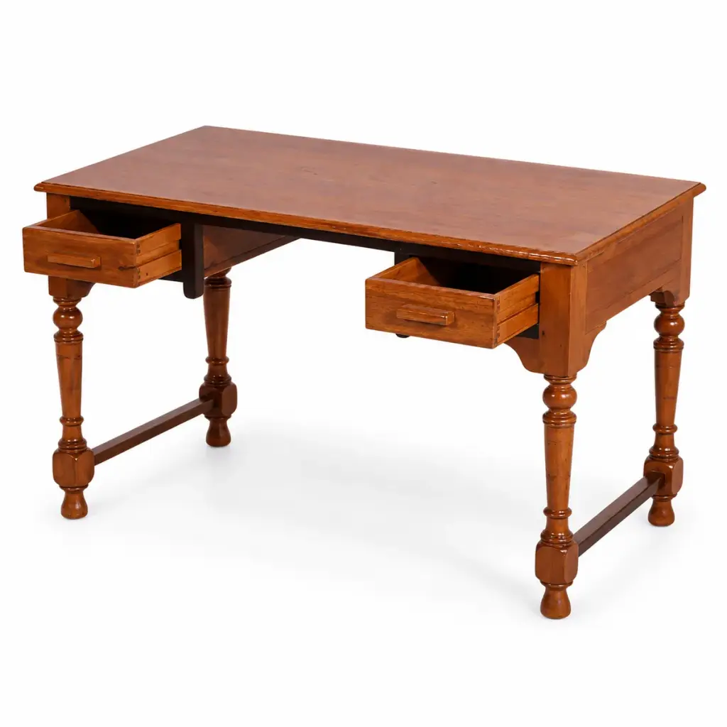 Colonial Two-Drawer Desk — photo 2
