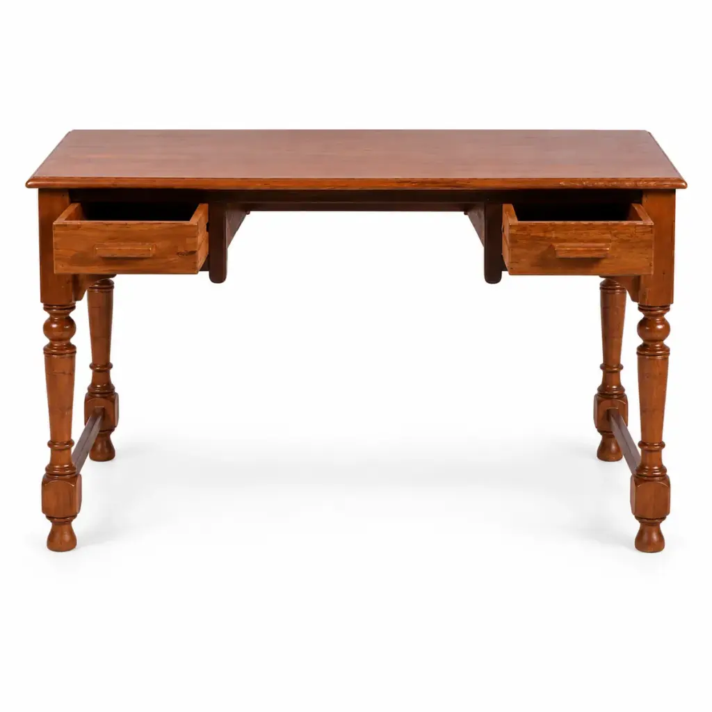 Colonial Two-Drawer Desk — photo 1