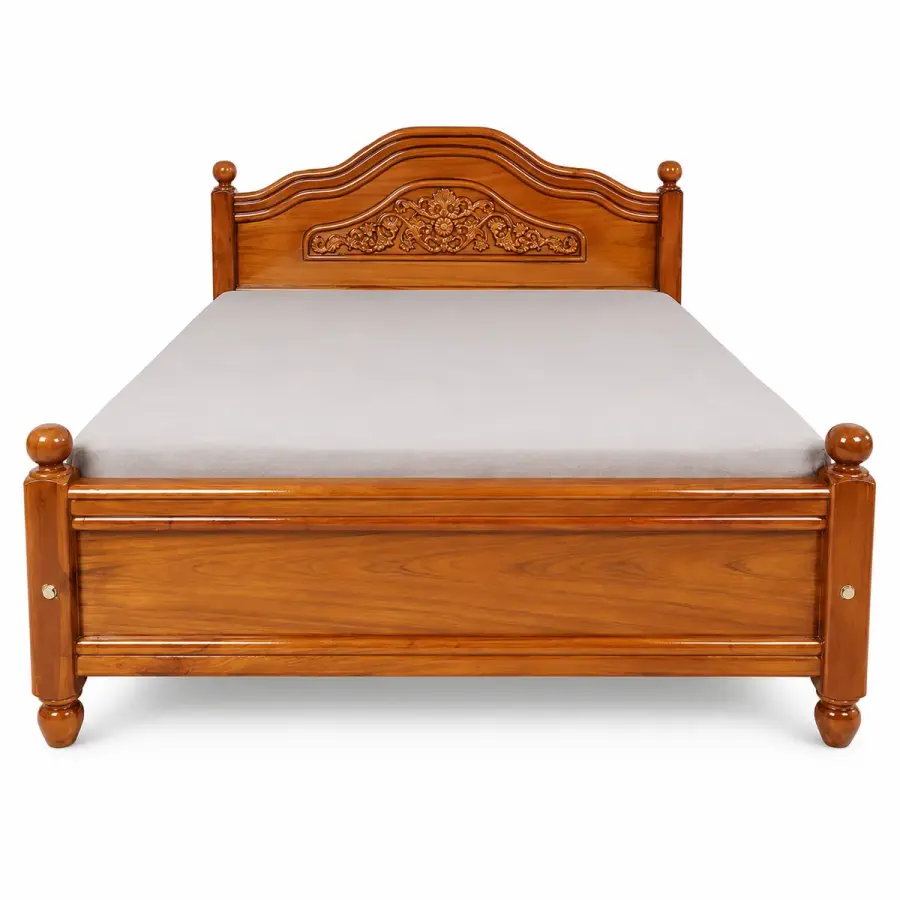 Crest & Finial Cot