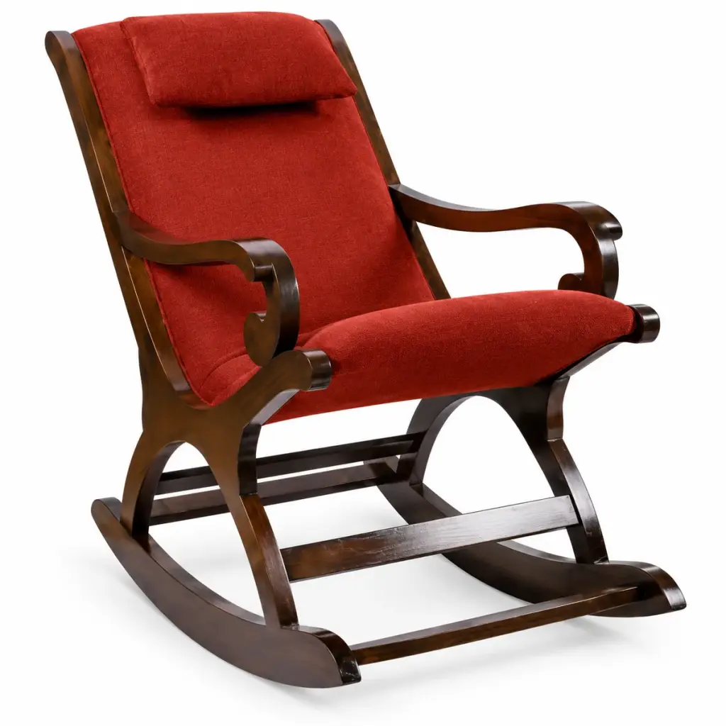 Crimson Cushioned Rocker — photo 2