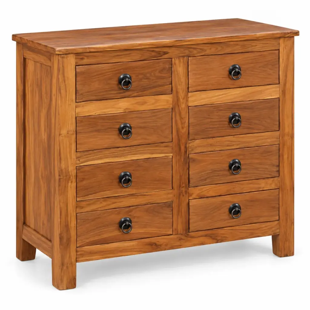 Eight-Drawer Ring-Pull Chest — photo 2