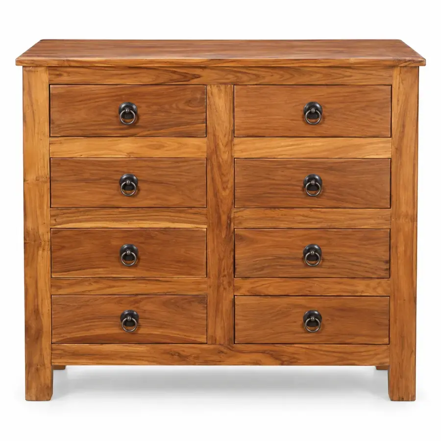 Eight-Drawer Ring-Pull Chest