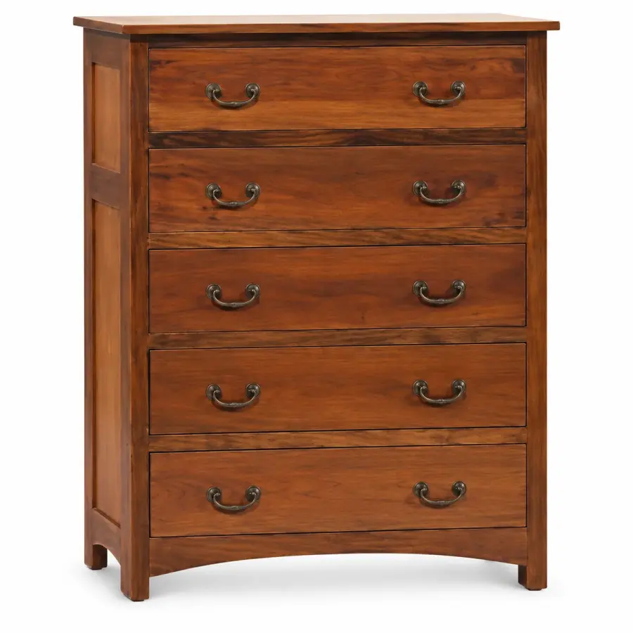 Five-Drawer Arched Chest