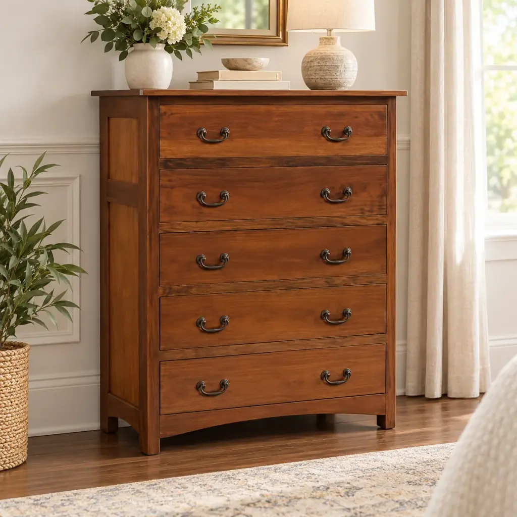 Five-Drawer Arched Chest — photo 3