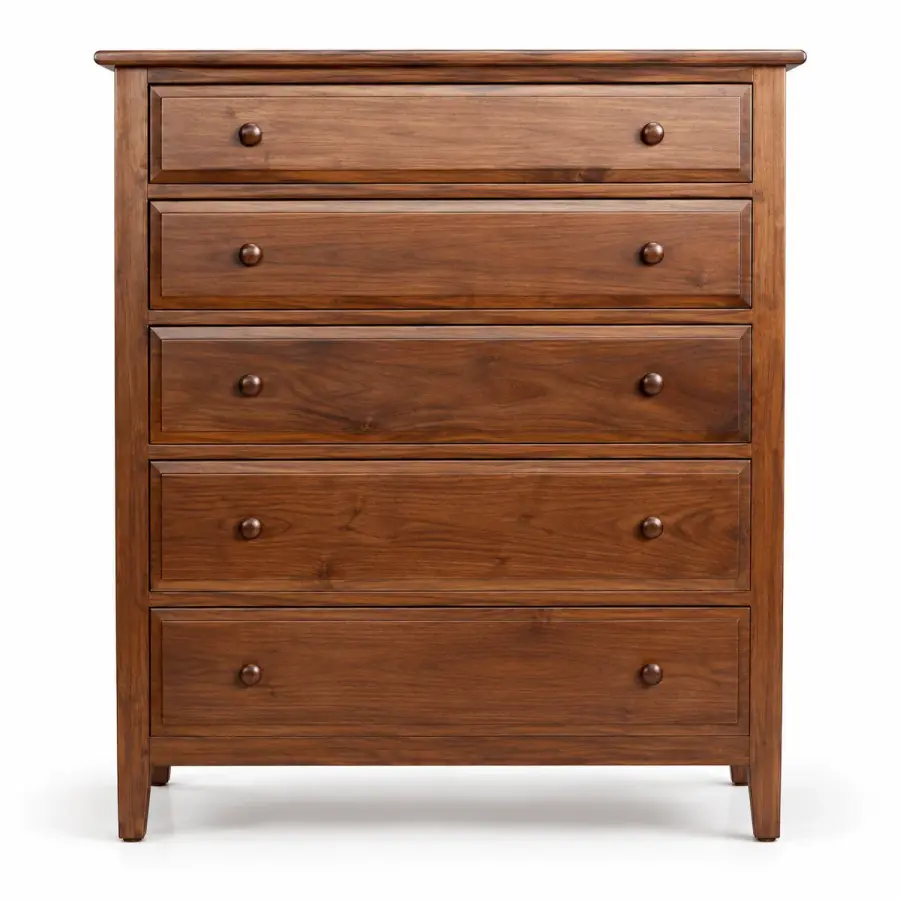 Five-Drawer Tallboy