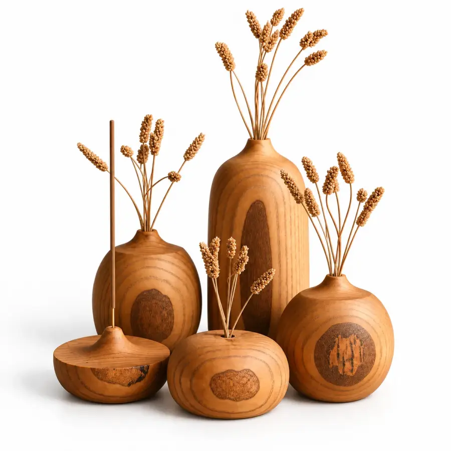 Five-Piece Vase Set