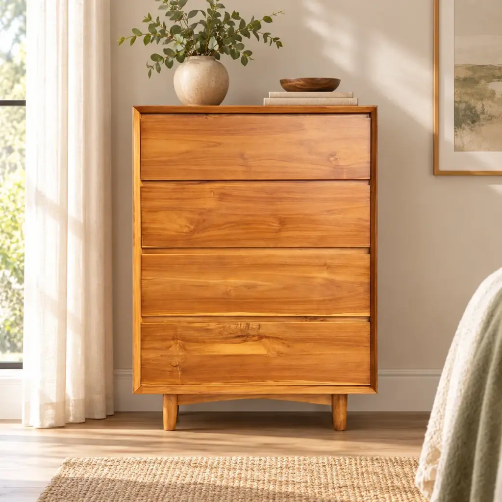 Flush Four-Drawer Chest — photo 3