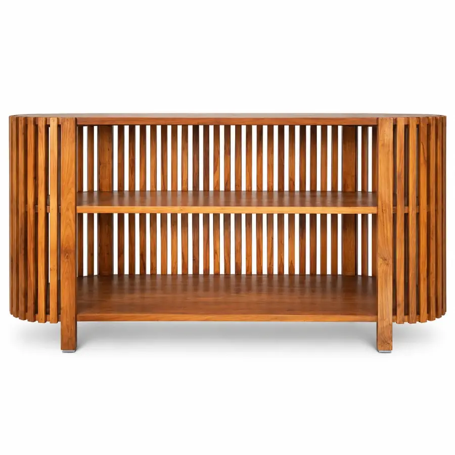 Fluted Open Console