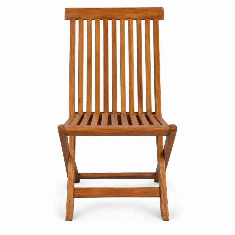 Folding Slatted Chair
