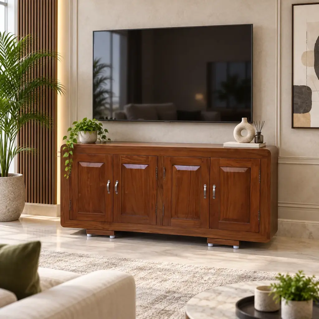 Four-Door TV Cabinet — photo 3