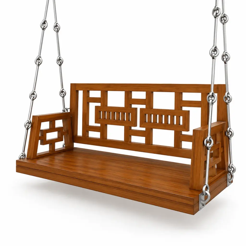 Fretwork Hanging Swing — photo 2