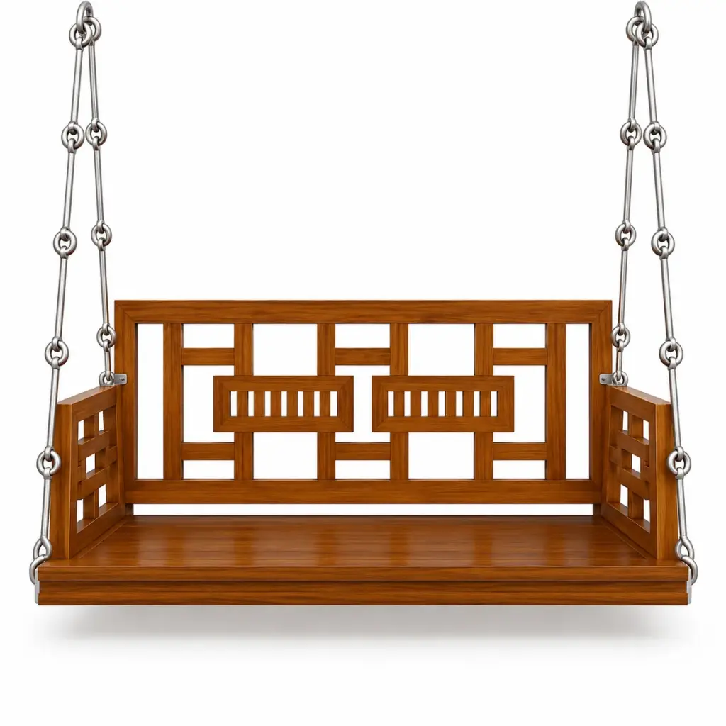 Fretwork Hanging Swing — photo 1