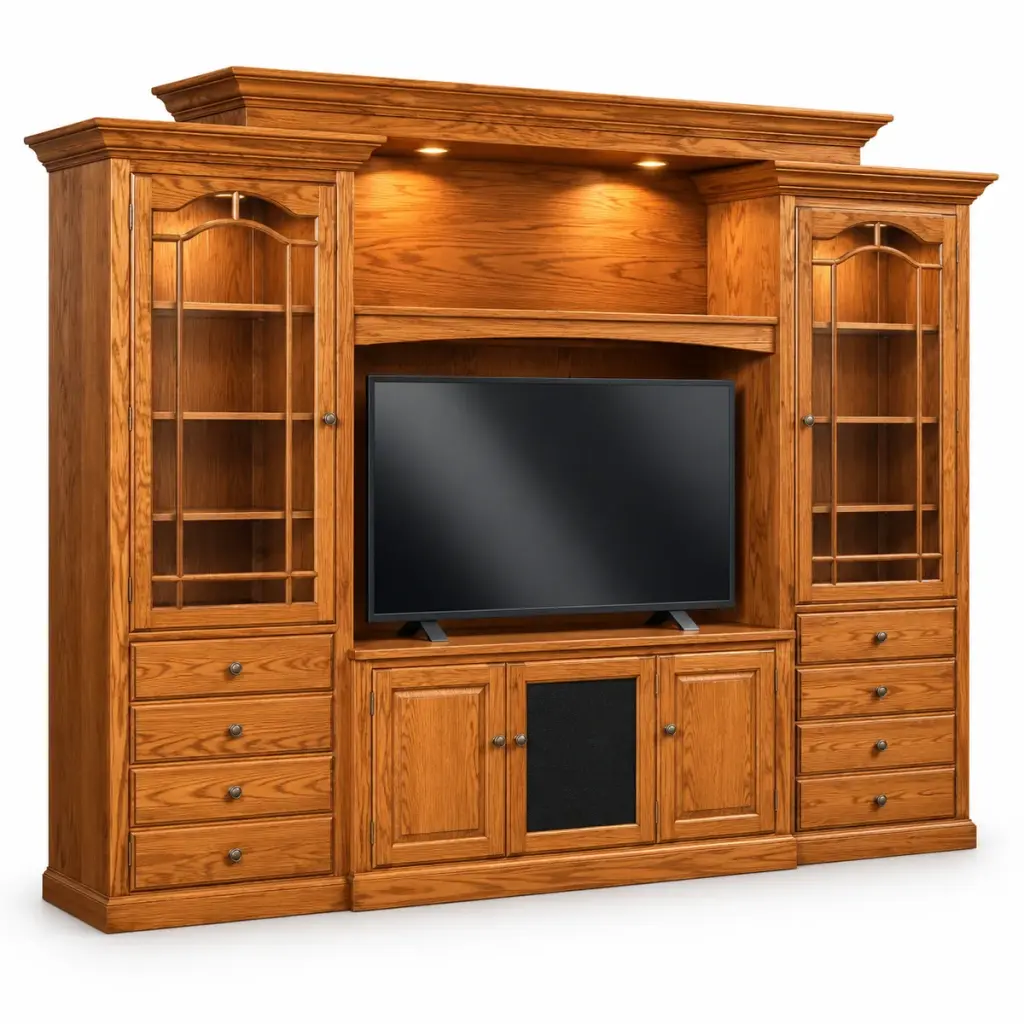 Glass-Display Entertainment Centre — photo 2