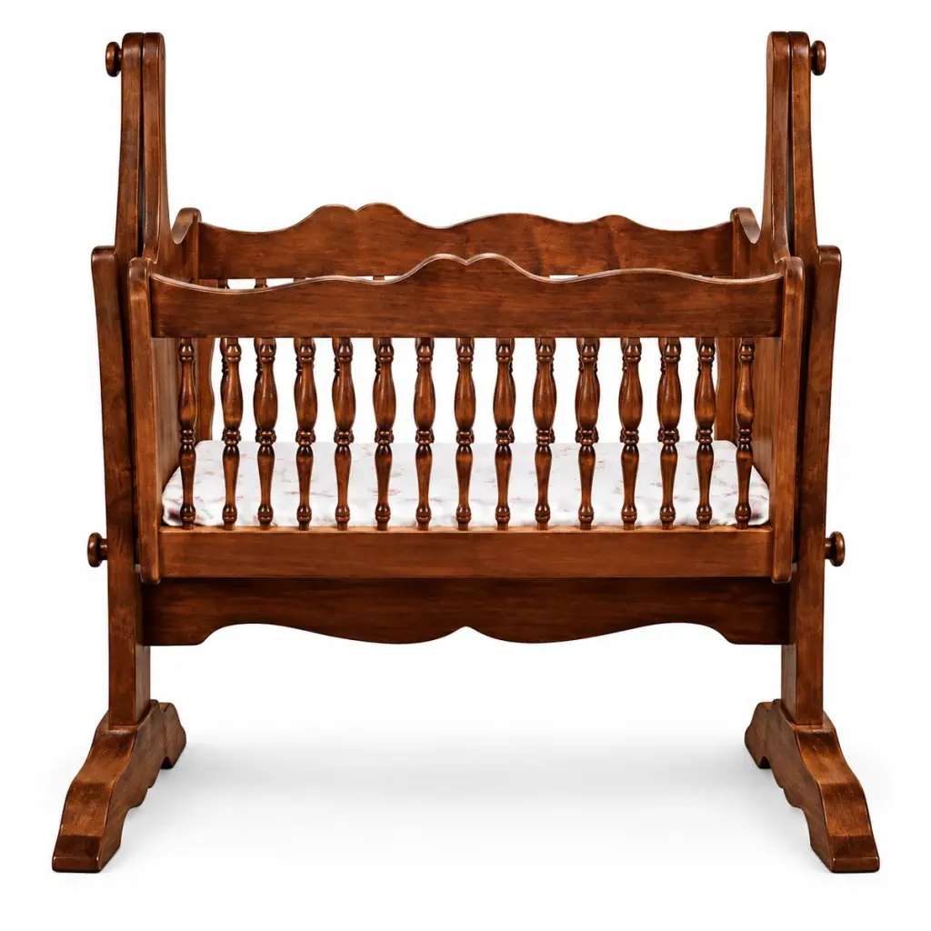 Heritage Carved Swing Cradle — photo 1