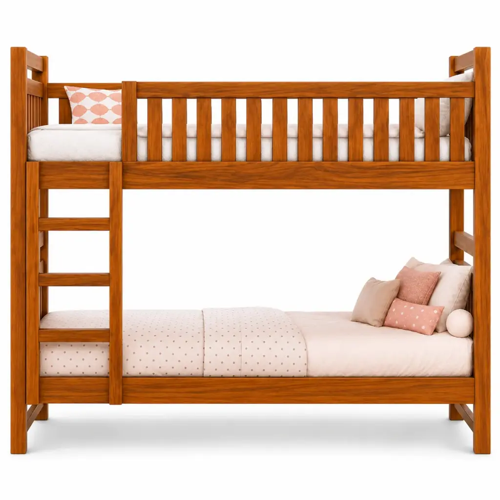 Honey Slatted Bunk Bed — photo 1