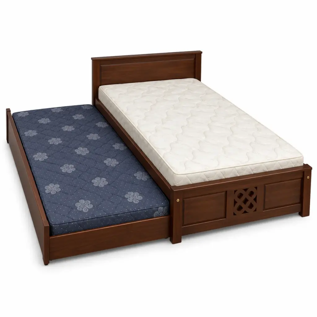 Jaali Panel Trundle Bed — photo 2