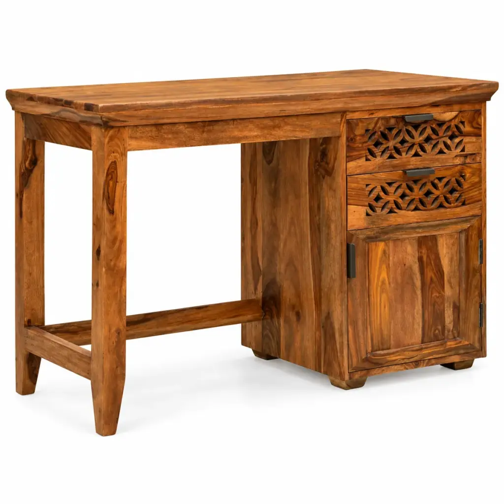 Jaali Pedestal Study Desk — photo 2