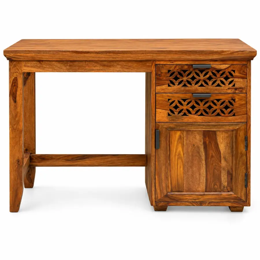 Jaali Pedestal Study Desk