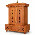 Kalash Crown Mandir – solid teak, Teakwood Factory