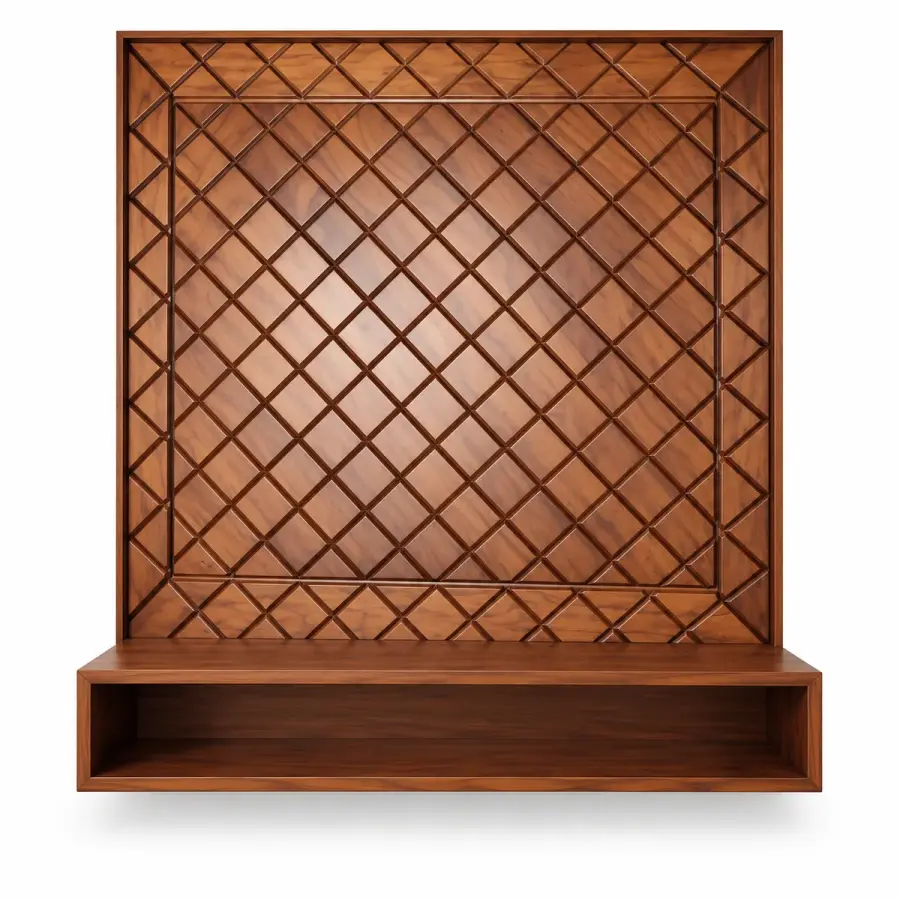 Lattice Wall TV Panel
