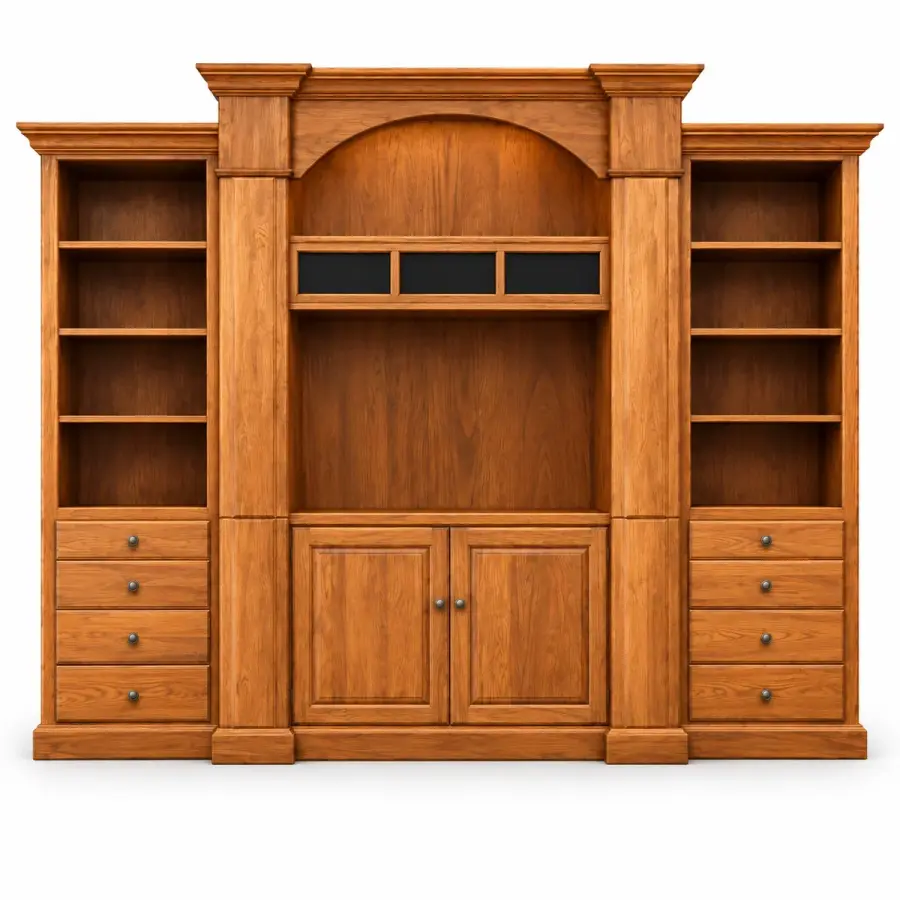 Library Entertainment Wall