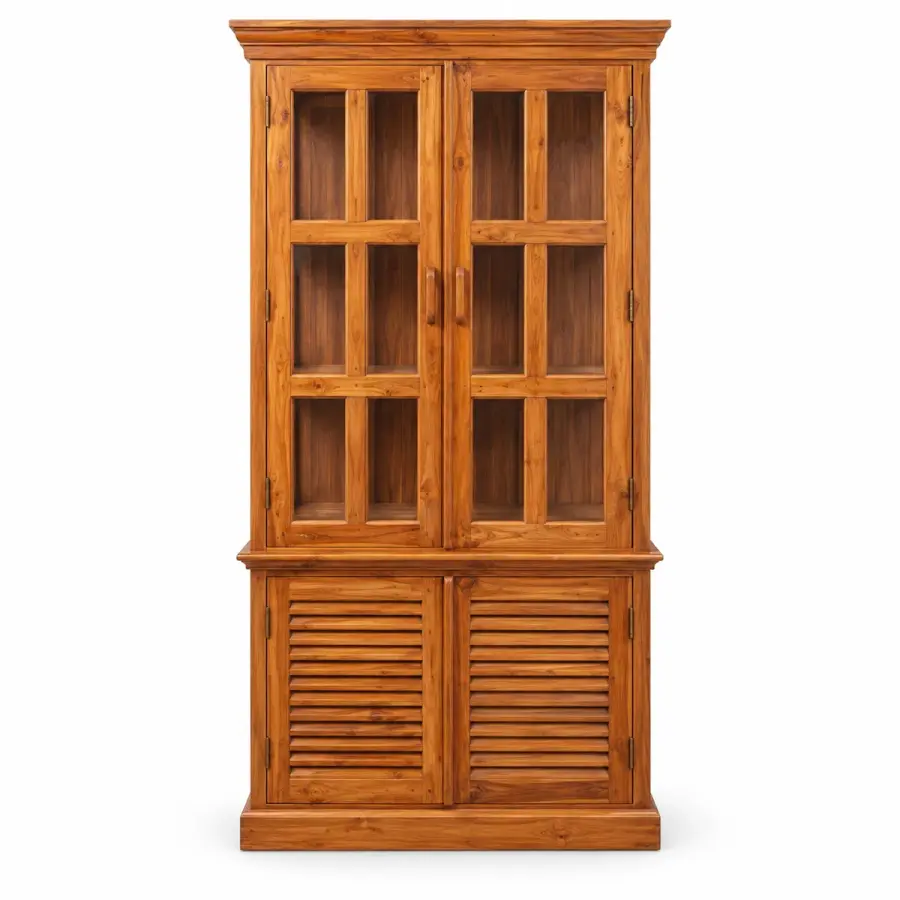 Louvre Base Glass Almirah