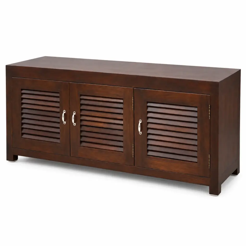 Louvred Shoe Cabinet — photo 2