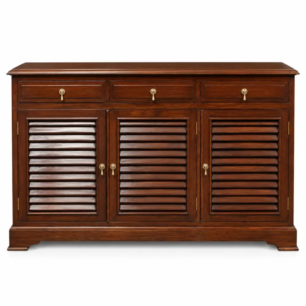 Louvred Shoe Sideboard — photo 1