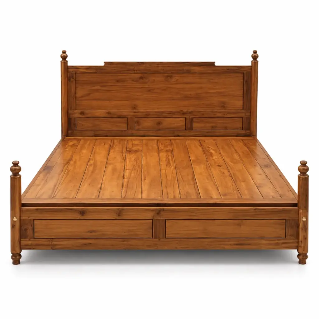 Low Panel Post Bed — photo 1