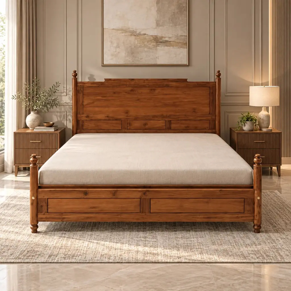 Low Panel Post Bed — photo 3