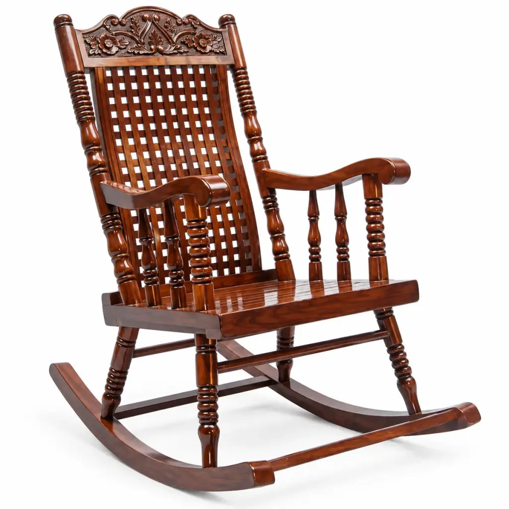 Mahogany Lattice Rocker — photo 2