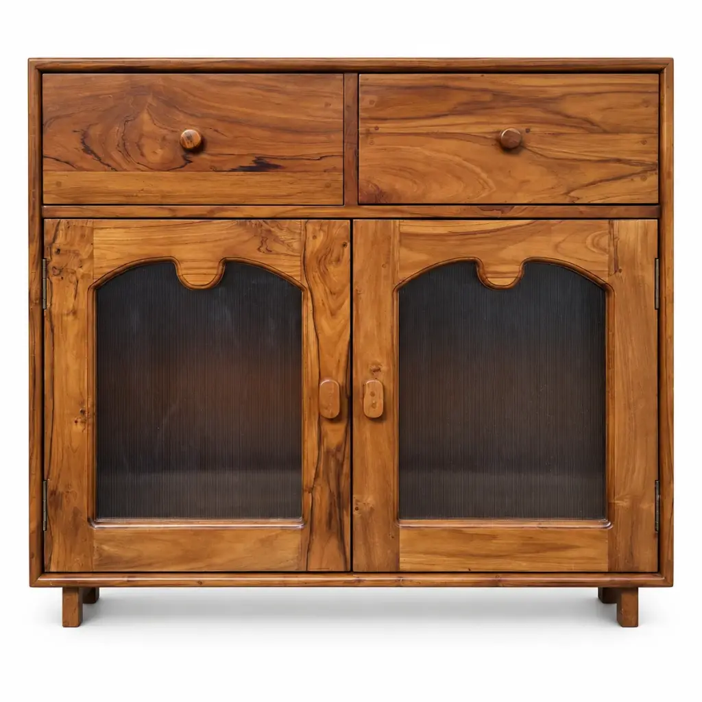 Mesh-Door Crockery Sideboard — photo 1