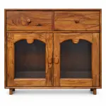 Mesh-Door Crockery Sideboard – solid teak, Teakwood Factory